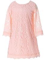 Algopix Similar Product 20 - Bow Dream Flower Girl's Dress Pink 10