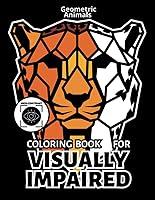 Algopix Similar Product 7 - Visually Impaired Coloring Book