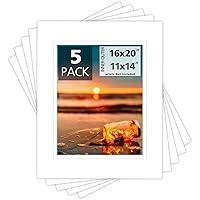 Algopix Similar Product 8 - Mat Board Center Pack of 5 16x20 for