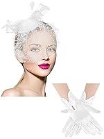 Algopix Similar Product 15 - Geyoga 50s Fascinator Hat for Women