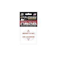 Algopix Similar Product 18 - Unleaded Sticker Universal Gas Cap