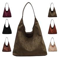 Algopix Similar Product 11 - Kirposh Suede Bag Suede Tote Bags for