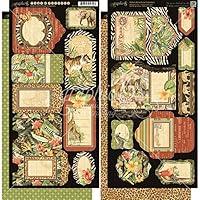 Algopix Similar Product 8 - Graphic 45 Safari Adventure Tags 