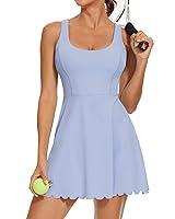 Algopix Similar Product 8 - Tanou Womens Tennis Dress with