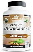 Algopix Similar Product 17 - NaturaLife Labs Organic Ashwagandha