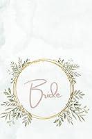 Algopix Similar Product 3 - Bride Notebook Watercolor Flooral