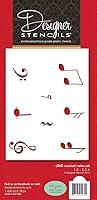 Algopix Similar Product 8 - Musical Notes Set by Designer Stencils