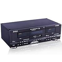 Algopix Similar Product 1 - Pyle Home Dual Cassette Deck  Music