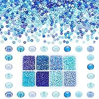 Algopix Similar Product 1 - PH PandaHall 3600pcs 3mm Seed Beads