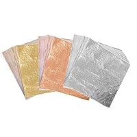 Algopix Similar Product 1 - 300 Sheets Imitation Golden Silver Rose