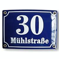 Algopix Similar Product 3 - Porcelain Address Plaque 59x79