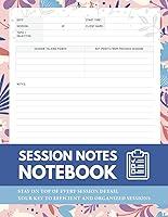 Algopix Similar Product 6 - Session Notes Notebook For Therapist