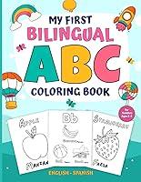 Algopix Similar Product 15 - My First Bilingual Alphabet Coloring