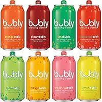 Algopix Similar Product 12 - bubly Sparkling Water 8 Flavor Variety