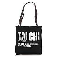 Algopix Similar Product 4 - Tai Chi Definition Funny Tai Chi Tote