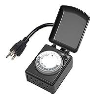 Algopix Similar Product 1 - BNLINK 24 Hour Heavy Duty Mechanical