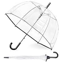 Algopix Similar Product 5 - RONIARE Clear Bubble Umbrellas for Rain
