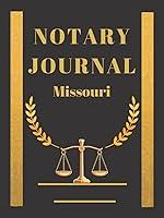 Algopix Similar Product 14 - Notary Journal Missouri Official