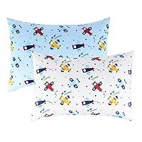 Algopix Similar Product 3 - IBraFashion Toddler Pillowcases 2 Packs