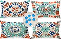 Algopix Similar Product 16 - Cirzone Outdoor Pillow Covers 16x16 Set