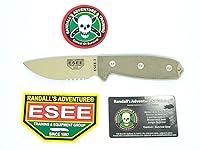 Algopix Similar Product 14 - ESEE 3 Serrated Edge No Sheathing