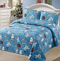 Algopix Similar Product 6 - Kids Zone Home Linen Bedspread Set