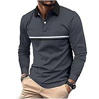 Algopix Similar Product 16 - Mens Polo Shirts Long Sleeve Casual