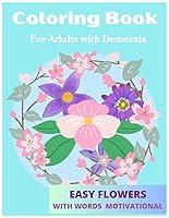 Algopix Similar Product 19 - Coloring Book for Adults with Dementia