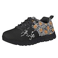 Algopix Similar Product 15 - HUIACONG Halloween Kids Walking Shoes