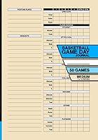 Algopix Similar Product 6 - Basketball Game Day Journal Record and