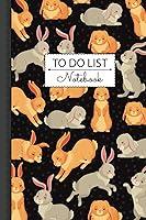 Algopix Similar Product 2 - Rabbit To Do List Notebook 100 pages