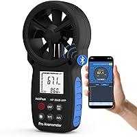 Algopix Similar Product 7 - HoldPeak Handheld Anemometer Bluetooth