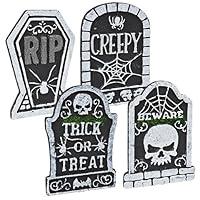 Algopix Similar Product 13 - Halloween Creepy Tombstone Bundle