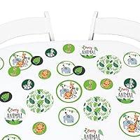Algopix Similar Product 7 - Big Dot of Happiness Jungle Party