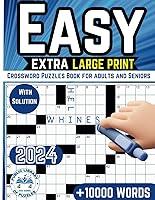 Algopix Similar Product 12 - Crossword Puzzles Book For Adults easy