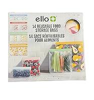 Algopix Similar Product 10 - Ello reusable food storage bags 14