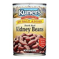 Algopix Similar Product 13 - Kuners Bean Kidney Red No Salt, 15 oz