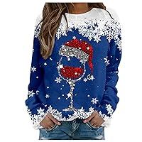 Algopix Similar Product 5 - Christmas Sweatshirts for Women Teen