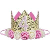 Algopix Similar Product 12 - Baby Birthday Crown Birthday Party Hat