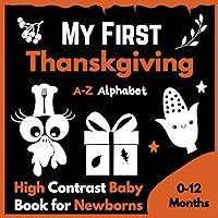 Algopix Similar Product 18 - My First Thanksgiving High Contrast