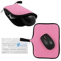 Algopix Similar Product 1 - Shells Hot Pink Color A3 Neoprene Soft