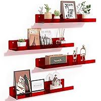 Algopix Similar Product 2 - upsimples 4 Pack Acrylic Shelves for