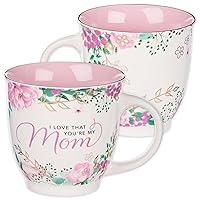 Algopix Similar Product 16 - Christian Art Gifts Pink Floral Ceramic