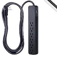 Algopix Similar Product 19 - GE Pro 6Outlet Surge Protector 8 Ft