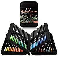 Algopix Similar Product 6 - H  B 72 Colored Pencils Kit Art