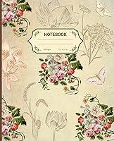 Algopix Similar Product 20 - Vintage Floral Bouquet Notebook  Blank