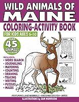 Algopix Similar Product 19 - Wild Animals of Maine Coloring Activity