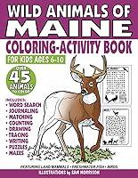 Algopix Similar Product 16 - Wild Animals of Maine Coloring Activity