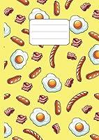 Algopix Similar Product 11 - Eggs  Bacon  A4 Math Jotter  110