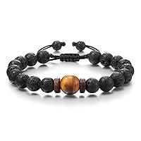 Algopix Similar Product 9 - HGDEER Natural Stone Bracelets Trendy